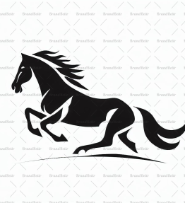 Galoppierendes Pferd